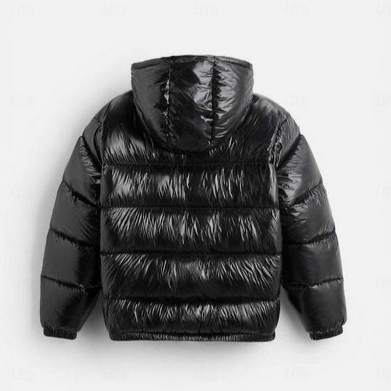 Declan - Men's Zip-Up Hooded Puffer Jacket
